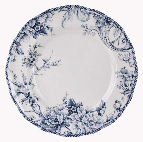 Porcelánové plytké taniere Kensington, 6 ks