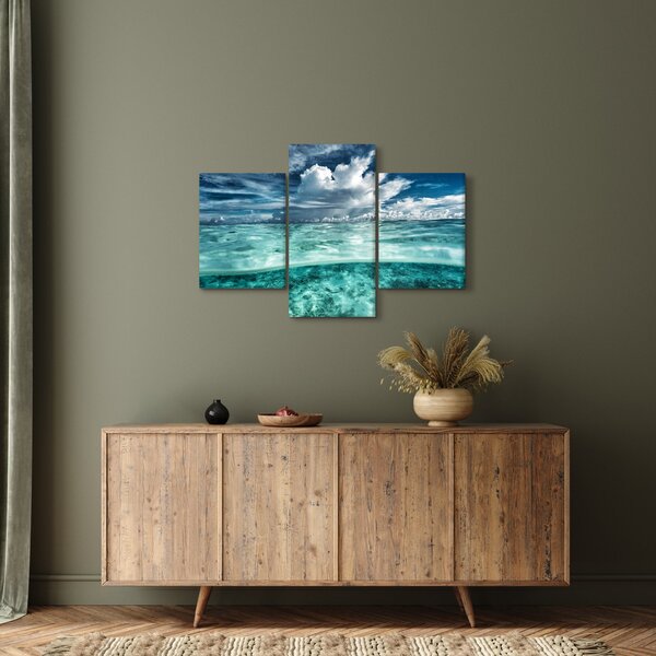 Obraz - Pohľad pod morskú hladinu (90x60 cm)