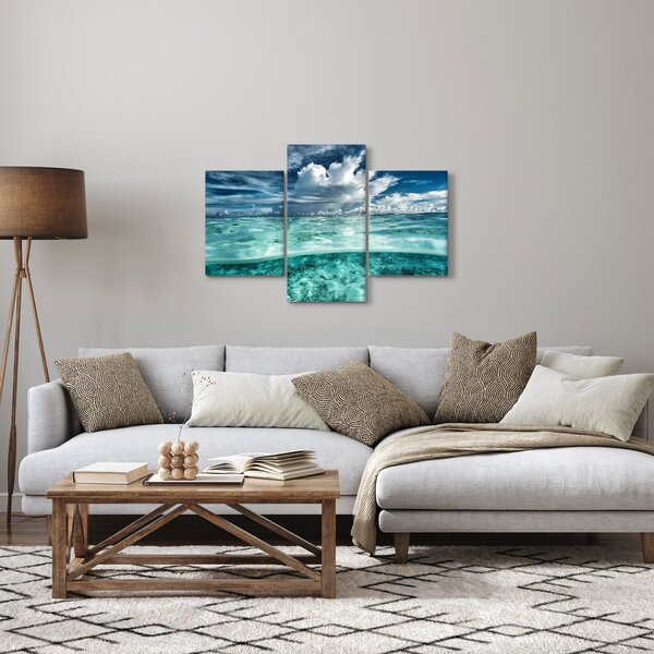 Obraz - Pohľad pod morskú hladinu (90x60 cm)