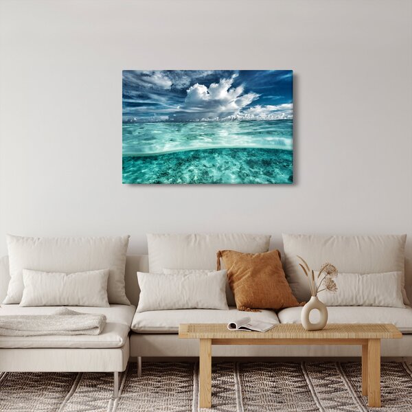 Obraz - Pohľad pod morskú hladinu (90x60 cm)