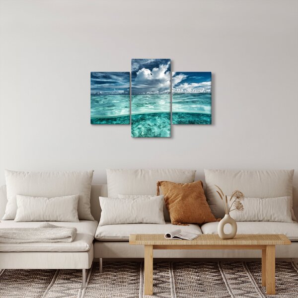 Obraz - Pohľad pod morskú hladinu (90x60 cm)