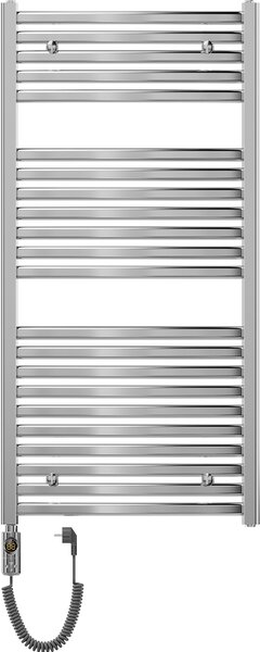 Mexen Helios, elektrické vykurovacie teleso 1200 x 600 mm, 600 W, chrómová, W103-1200-600-2600-01