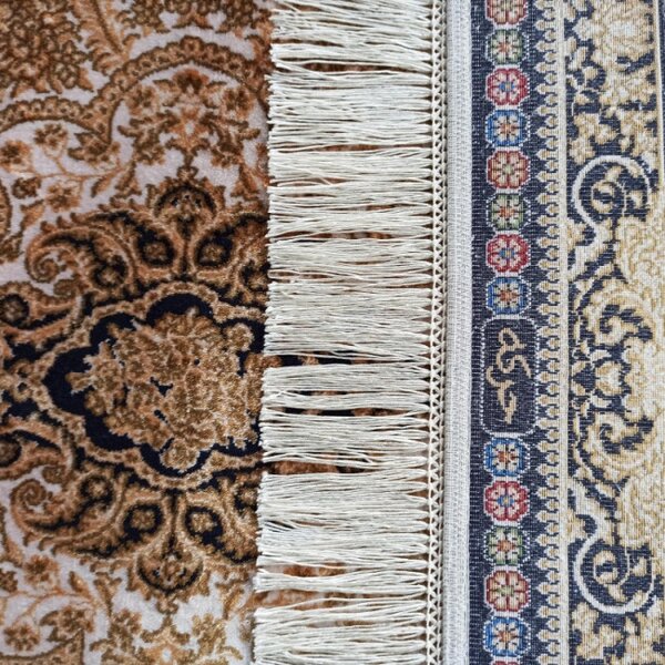 Koberec Exkluzívny Qum Silk 02 modrý