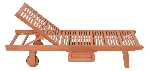 Drevené záhradné ležadlo v krémovo-prírodnej farbe San Diego – Garden Pleasure