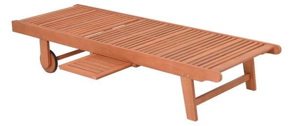 Drevené záhradné ležadlo v krémovo-prírodnej farbe San Diego – Garden Pleasure