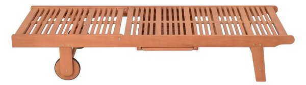 Drevené záhradné ležadlo v krémovo-prírodnej farbe San Diego – Garden Pleasure