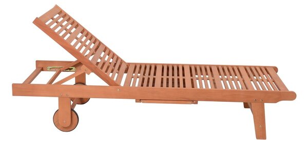 Drevené záhradné ležadlo v krémovo-prírodnej farbe San Diego – Garden Pleasure