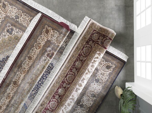 Koberec Exkluzívny Qum Silk 04 modrý