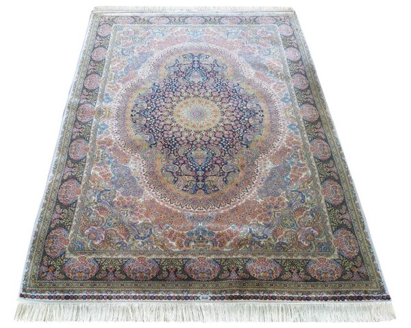 Koberec Exkluzívny Qum Silk 09 modrý