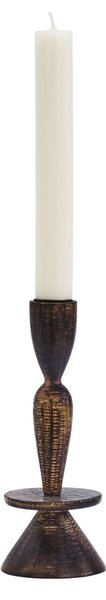Drevený svietnik Dark Natural 18 cm