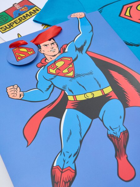 Sinsay - Súprava 3 darčekových tašiek Superman - viacfarebná