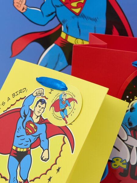 Sinsay - Súprava 3 darčekových tašiek Superman - viacfarebná
