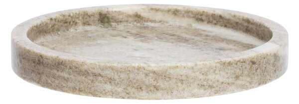 Mramorová tácka Beige Ø 20 cm