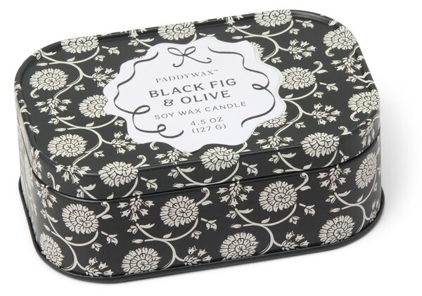 Vonná sviečka v plechovej dóze Cherie Black Fig / Olive 127 g