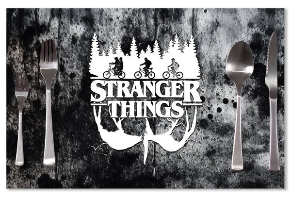 Sablio Prestieranie Stranger Things White: 40x30cm