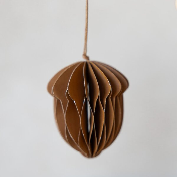 Jesenná dekorácia Ekholmen Dark Brown 8 cm
