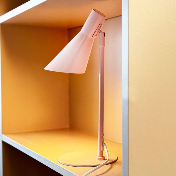 Stolové Lampa Dyberg Larsen, DL12 Mini, Pudrová, Obývacia izba, Kov, Škandinávsky