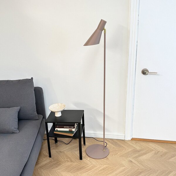 Stojacie Lampa Dyberg Larsen, DL12, Béžová, Obývacia izba, Kov, Škandinávsky