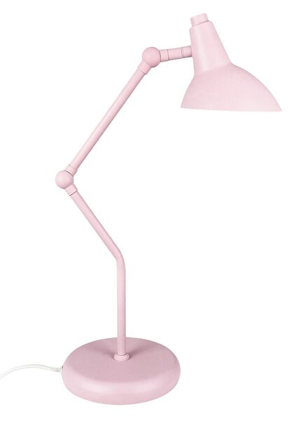 Stolové Lampa Dyberg Larsen, Vela, Pudrová, Obývacia izba, Kov, Škandinávsky