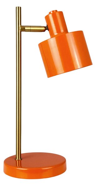 Stolové Lampa Dyberg Larsen, Ocean Mini, stmievateľné, Oranžová, Obývacia izba, Kov, Škandinávsky