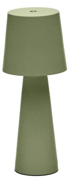 MUZZA Vonkajšia stolná lampa Reynas zelená