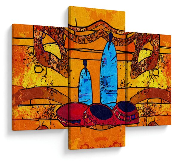 Obraz - Staroveká maľba (90x60 cm)