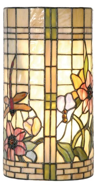 Nástenné svietidlo Tiffany - 20 * 11 * 36 cm 2x E14 / Max 40W - Clayre & Eef