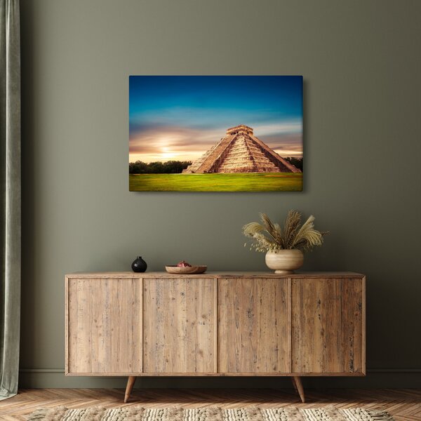 Obraz preslávenej Mayskej pamiatky (90x60 cm)