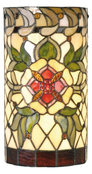 Nástenné svietidlo Tiffany - 20 * 11 * 36 cm 2x E14 / Max 40W - Clayre & Eef