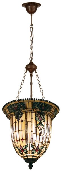 Tiffany závesné svietidlo - Ø 41*126 cm - Clayre & Eef