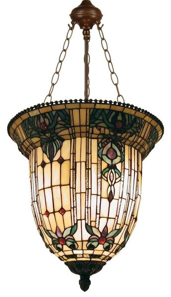 Tiffany závesné svietidlo - Ø 41*126 cm - Clayre & Eef