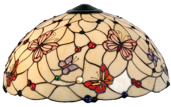 Tienidlo Tiffany Butterfly Garden - Ø 48 cm - Clayre & Eef