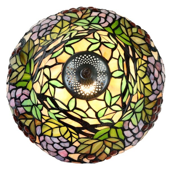 Stolová lampa Tiffany - Ø 30 * 48 cm 1x E27 - Clayre & Eef
