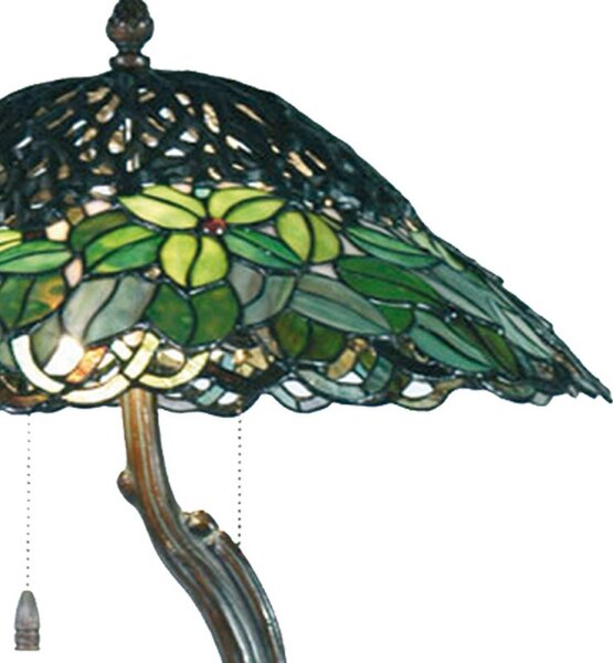 Clayre & Eef Stoní lampa Tiffany Tree - Clayre & Eef