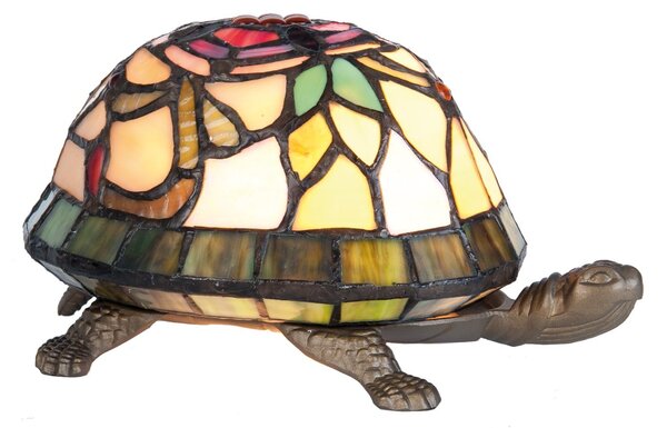 Clayre & Eef Stolná lampa Tiffany Tortoise - Clayre & Eef