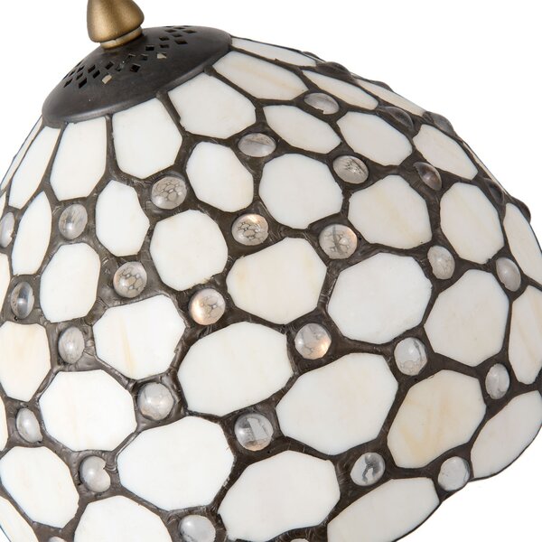 Stolová lampa Tiffany Excelent - Ø 20 * 38 cm - Clayre & Eef