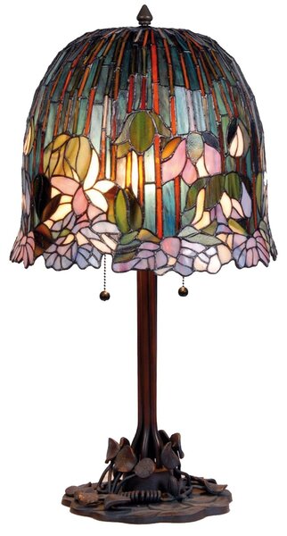 Clayre & Eef Stilní lampa Tiffany Woman - Clayre & Eef