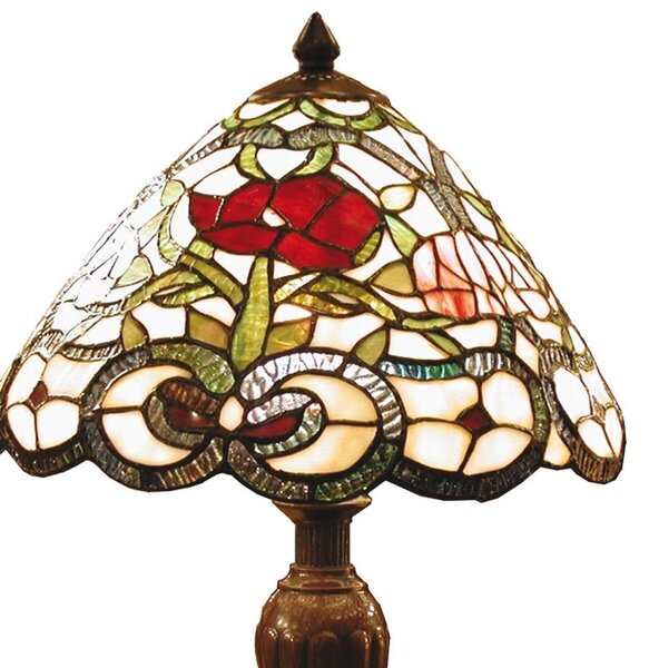 Clayre & Eef Stilní lampa Tiffany Woman - Clayre & Eef