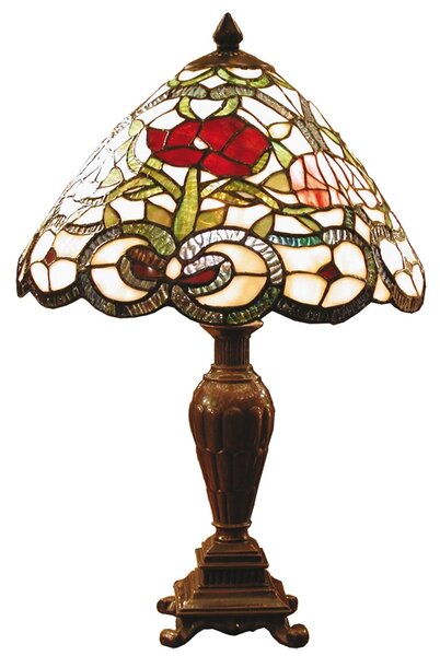 Clayre & Eef Stilní lampa Tiffany Woman - Clayre & Eef
