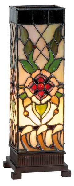 Stolná lampa Tiffany - 12.5*35 cm - Clayre & Eef