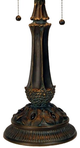 Stolná lampa Tiffany Grapevine - Ø 41*67 cm - Clayre & Eef