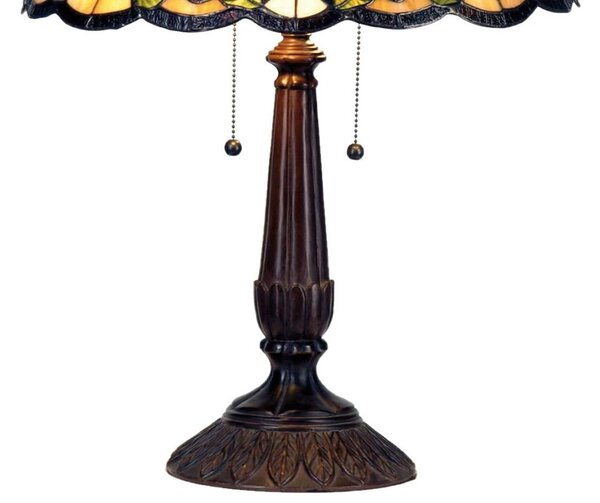 Clayre & Eef Stolní lampa Tiffany Butterfly - Clayre & Eef