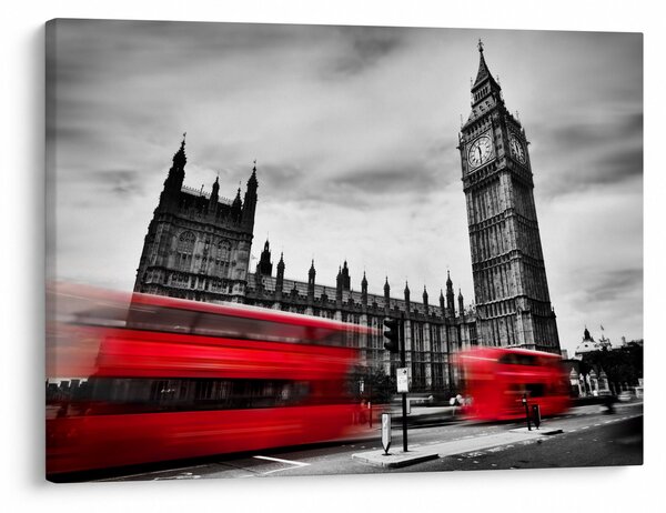 Obraz - Londýnske Houses of Parliament (70x50 cm)