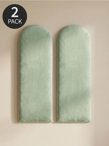 Sinsay - Čalúnené nástenné panely 2 pack - bledozelená