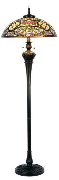 Stropné svietidlo Tiffany - Ø 55 * 150 cm 3x E27 / Max 60W - Clayre & Eef