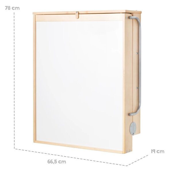 Závesný prebaľovací pult v prírodnej farbe Roba style - Roba