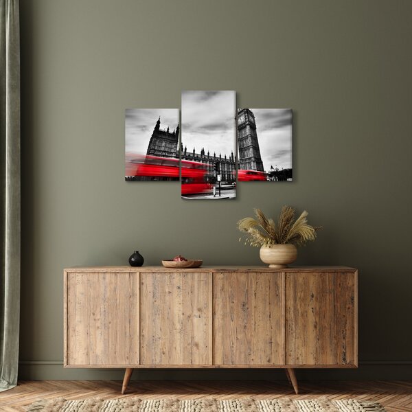 Obraz - Londýnske Houses of Parliament (90x60 cm)