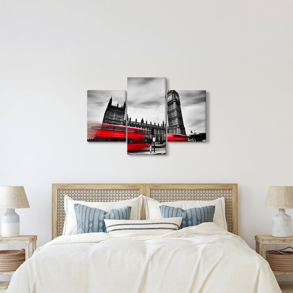 Obraz - Londýnske Houses of Parliament (90x60 cm)
