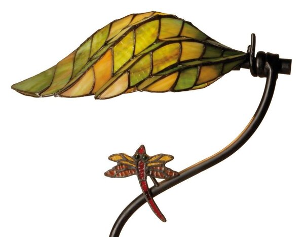 Stolná lampa Tiffany Blade - Ø 34 * 45 cm 1x E14 / max 60W - Clayre & Eef