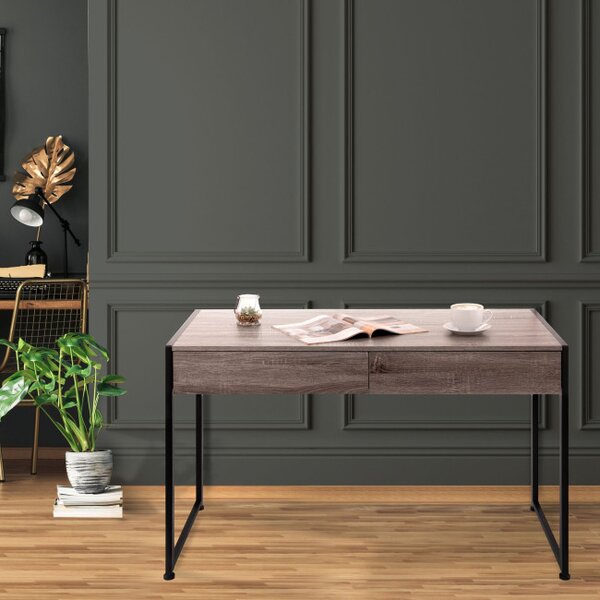 Kancelársky stôl LOFT tabak R20FFTDSK002